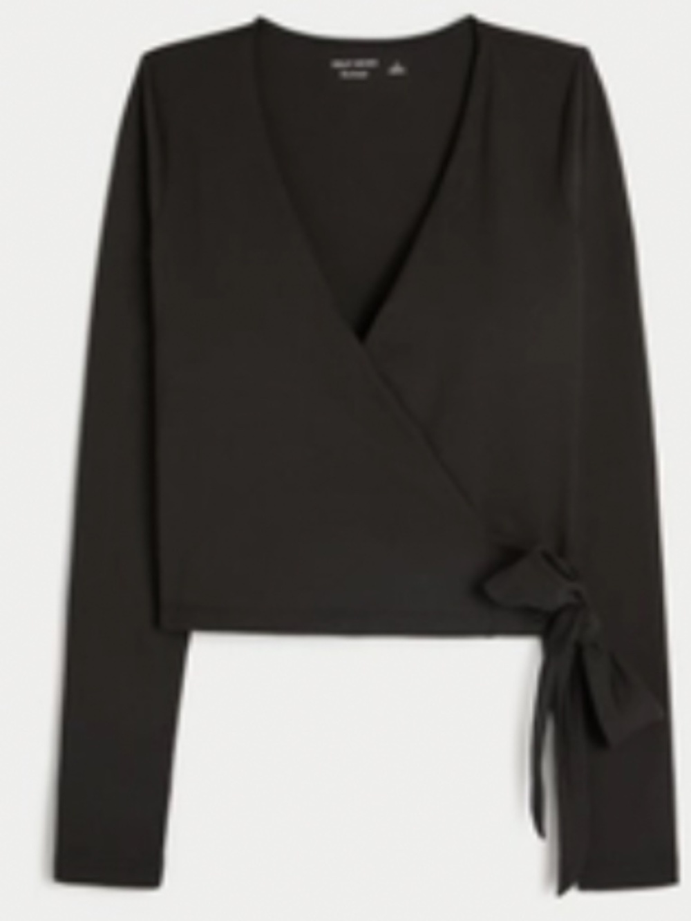 Gilly Hicks Active Recharge Long-Sleeve Wrap Top